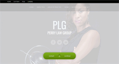 Desktop Screenshot of perrylawgroup.com