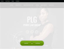 Tablet Screenshot of perrylawgroup.com